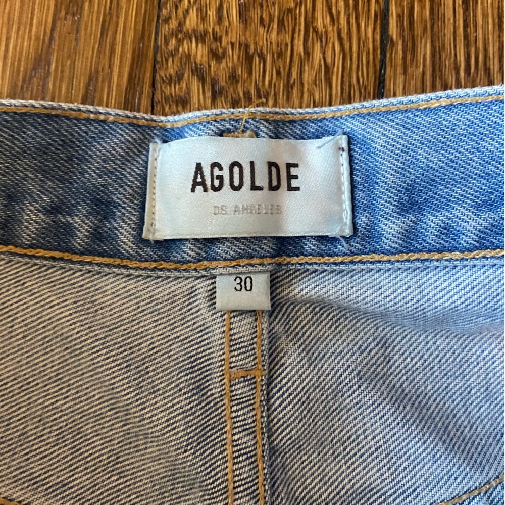 AGOLDE Jeans size 30 worn twice - basically brand new!